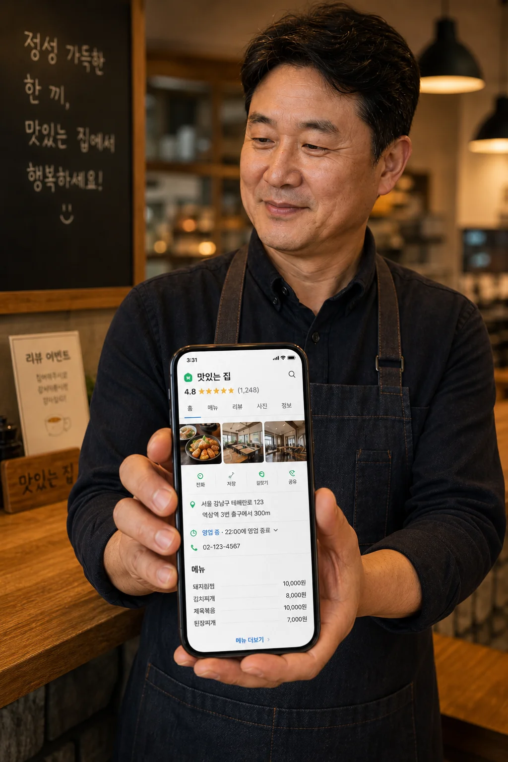 네이버 플레이스 노출 최적화 운영 화면